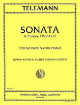 SONATA IN F MINOR BASSOON SOLO cover